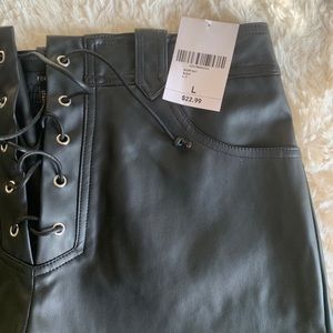 Super sassy leather Shorts